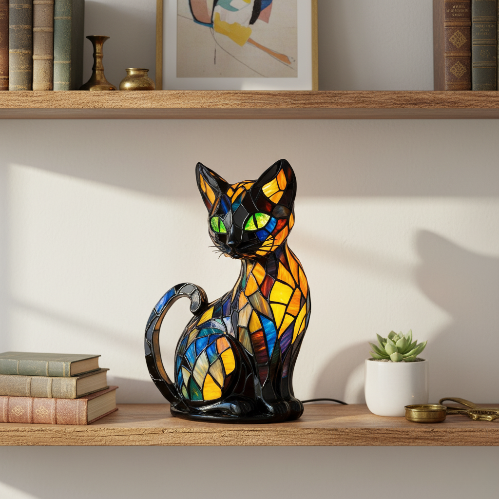 Graciös Katt – Konstnärlig Figur