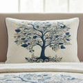 Kviltat Kuddfodral – Blue Serenity