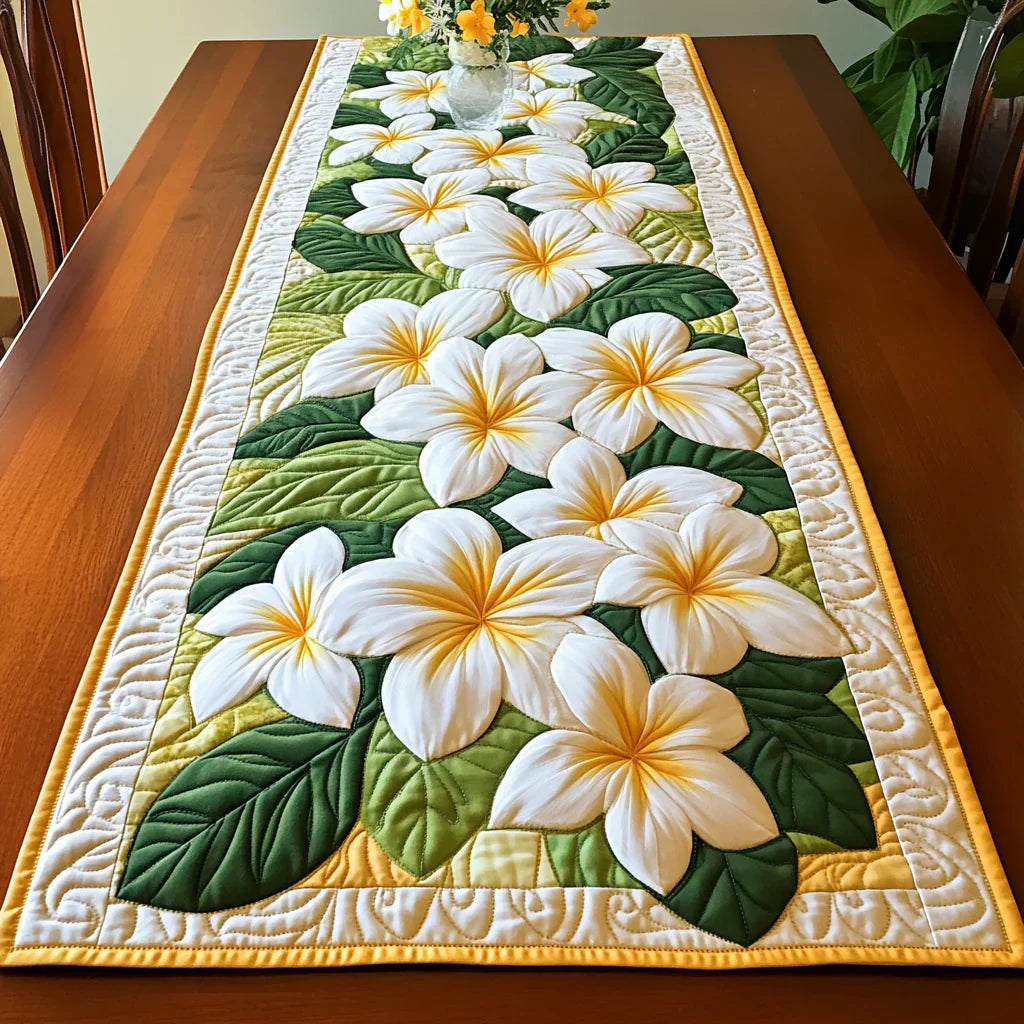 Kviltad Bordslöpare – Plumeria