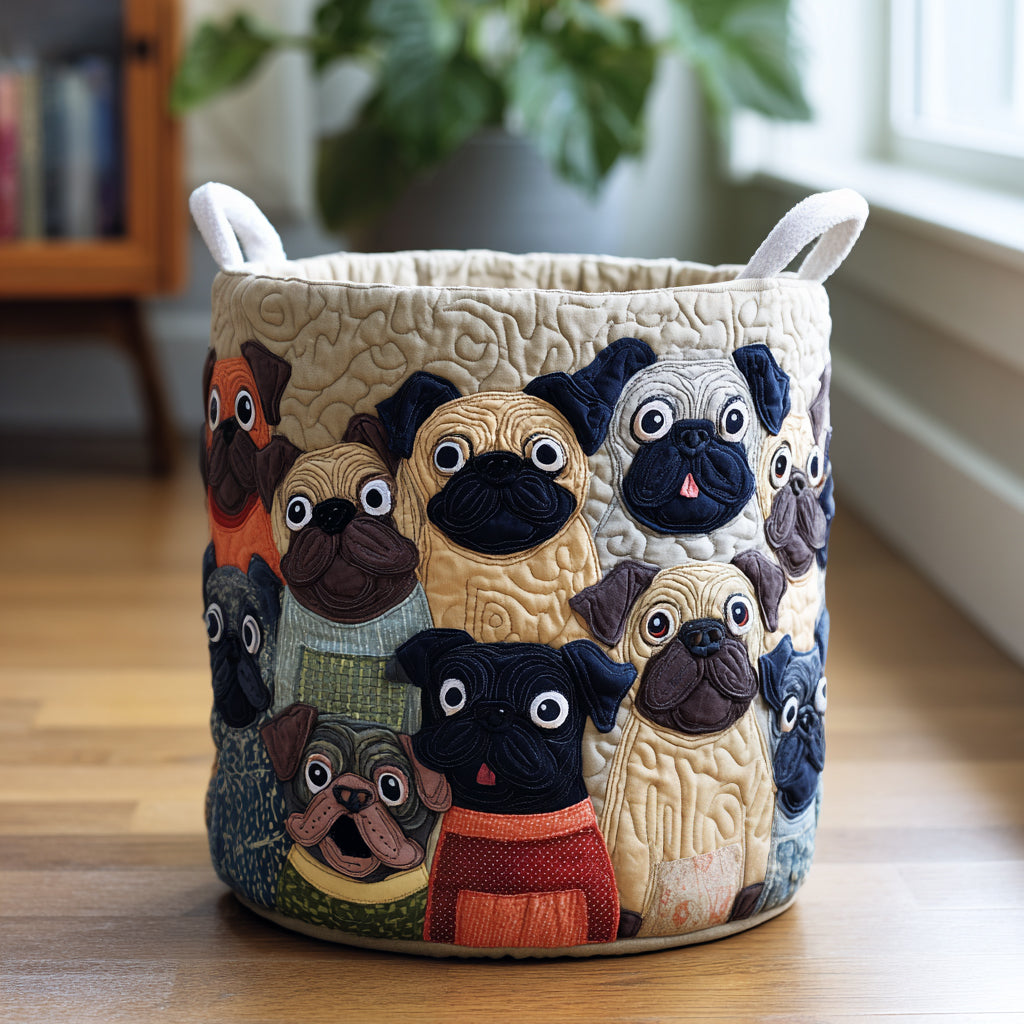 Tvättkorg – Pug Spirit