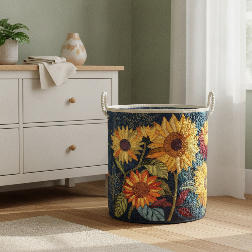 Tvättkorg – Sunshine Floral